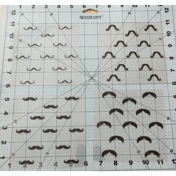 Williams Sonoma Mustache Eggs Decorating Tattoos - Picture 2 of 9